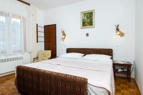 Postel nebo postele na pokoji v ubytování Apartment Mirjam