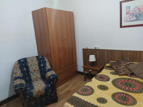 Cama o camas de una habitación en Hostal España