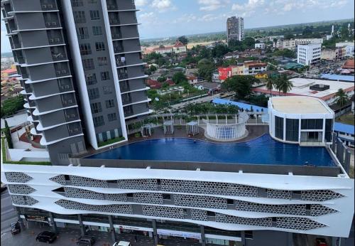 A view of the pool at GOLDEN TROIKA KOTA BHARU - 2 bedrooms or nearby