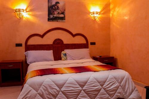 Postel nebo postele na pokoji v ubytování Salma Palms Hôtel