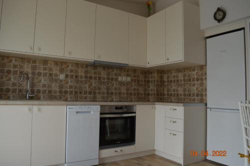 Kuchyň nebo kuchyňský kout v ubytování Joy's house