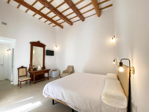 Cama o camas de una habitación en Hotel Nou Sant Antoni