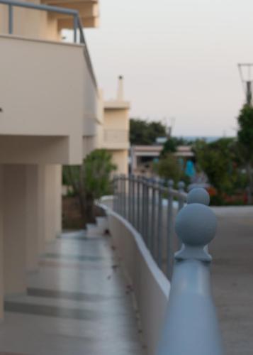 Balkón nebo terasa v ubytování Amaryllis front beach hotel
