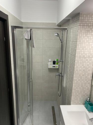 Et badeværelse på Sophia Residence-Casa del Mar