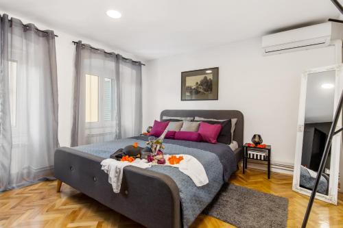 Posteľ alebo postele v izbe v ubytovaní Apartment Sancti Viti