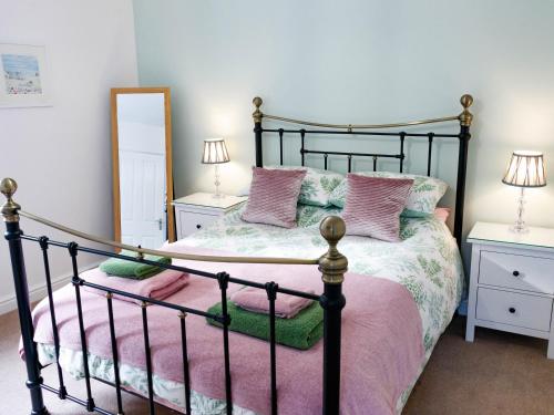 Postel nebo postele na pokoji v ubytování The Old Vicarage Retreat