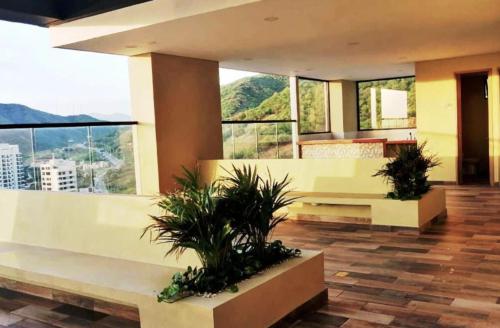 Posezení v ubytování Fabuloso apartamento en el Mar Caribe - Rodadero