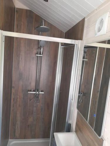 Ένα μπάνιο στο Briarfield Farm Stays - Uisce Cabin