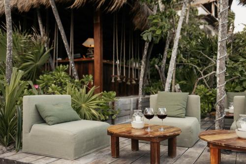 Zona de estar de Jashita Hotel