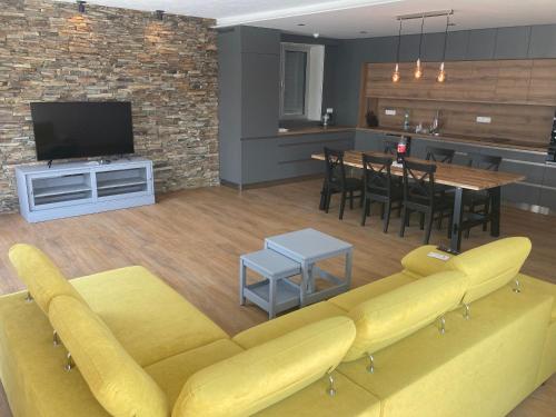 Lounge nebo bar v ubytování Apartmán Terasy