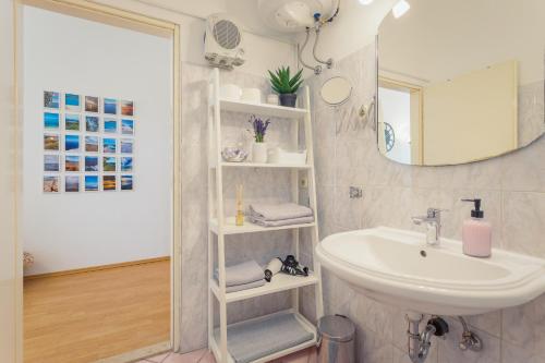 Kúpeľňa v ubytovaní Apartman Lussi