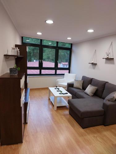 Χώρος καθιστικού στο Casa Tarrazo