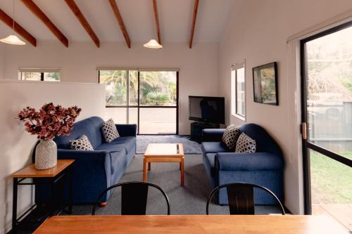 Posezení v ubytování Aotearoa Lodge