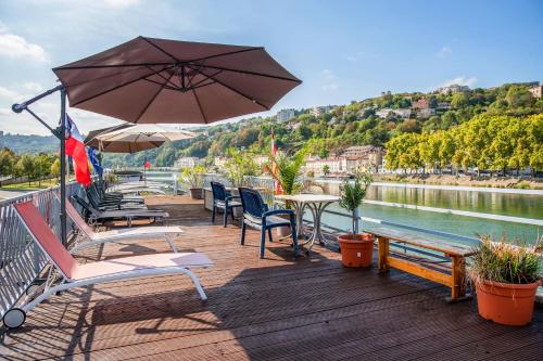 Studio sur Peniche, Le Cormoran, Bord De Saone A Lyon