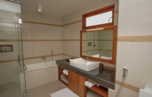Kúpeľňa v ubytovaní Breeze Pasikudah