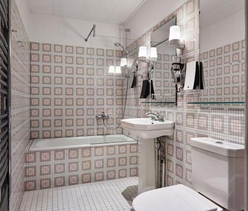 Et badeværelse på Fiftyseven Hotel Copenhagen
