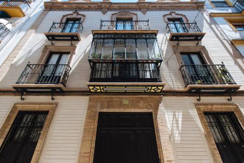 Bygningen som lejligheden ligger i