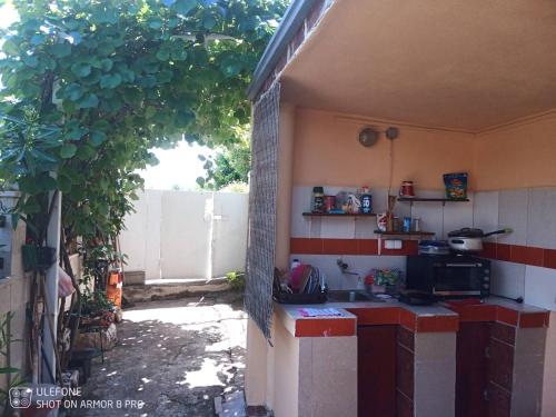 Dapur atau dapur kecil di Balkanska 22, Apartment