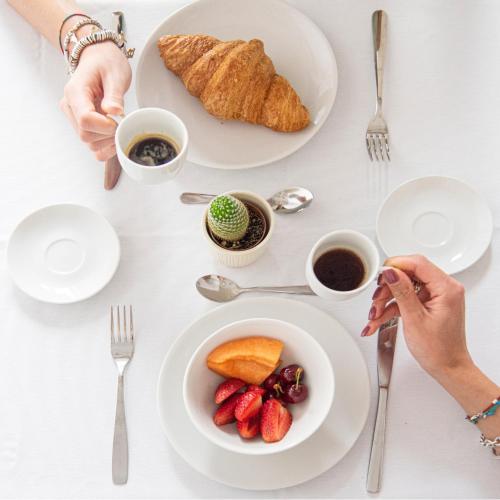 Mad på bed and breakfast-stedet eller i nærheden