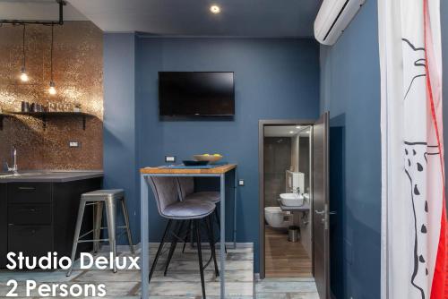 Koupelna v ubytování Glamour Apartments Vrsar