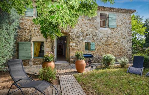 Stunning Home In La Roque Sur Cze With Outdoor Swimming Pool And 4 Bedrooms