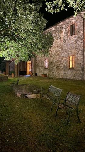 Κήπος έξω από το Il Colombaio Agriturismo
