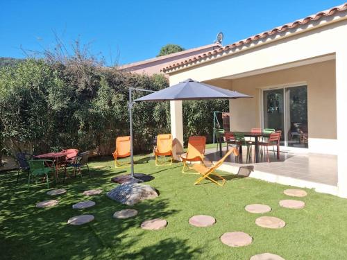 Photo de la galerie de l'établissement Maison pinarello à 200 mètres de la plage, à Zonza