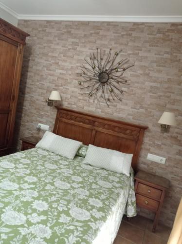 Katil atau katil-katil dalam bilik di Hostal Costa Luz