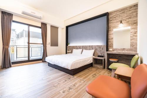 Katil atau katil-katil dalam bilik di Rhino Guest House