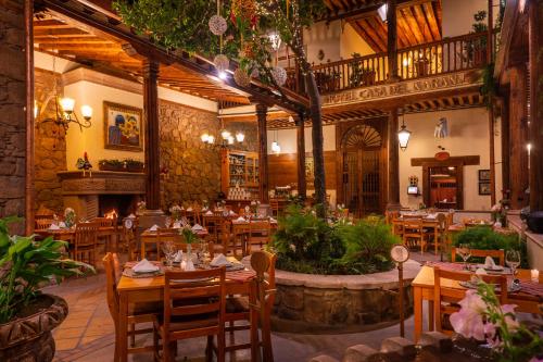 Restaurace v ubytování Hotel Casa del Naranjo