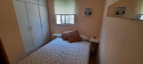 Postel nebo postele na pokoji v ubytování Precioso y acogedor apartamento en Torremolinos