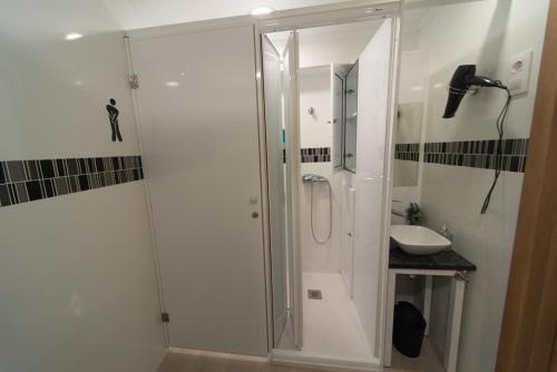 Kúpeľňa v ubytovaní ApartmentoTerra de Augas 1