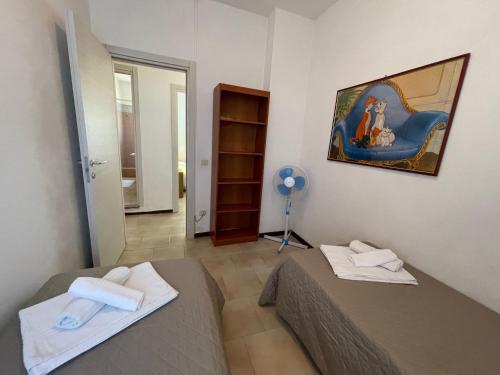 Postel nebo postele na pokoji v ubytování Villa Vista mare