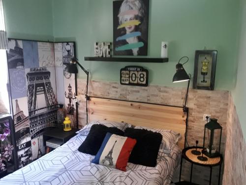 Posteľ alebo postele v izbe v ubytovaní Apartamento La escapada