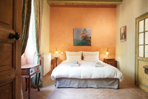 Postel nebo postele na pokoji v ubytování Maison en Provence
