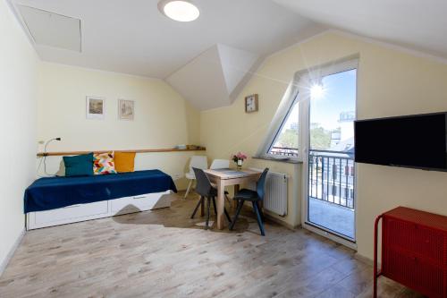 Postel nebo postele na pokoji v ubytování Apartament MORSKI 407 Dziwnówek nad morzem EPapartamenty