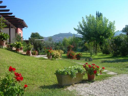 Nespecifikovaný výhled na hory nebo výhled na hory při pohledu z bed and breakfast