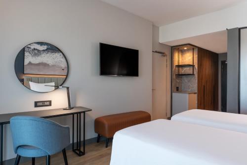 Katil atau katil-katil dalam bilik di Radisson Blu Hotel, Durban Umhlanga