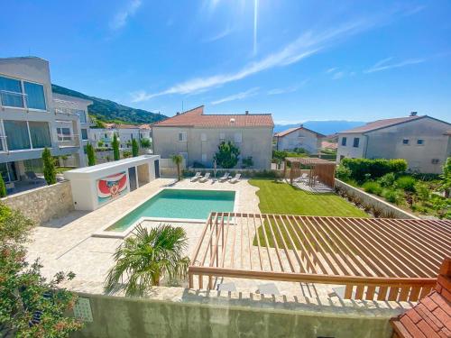 Apartment Baska, exklusive Apartments mit Poolarea in Baska, Krk - Kroatien