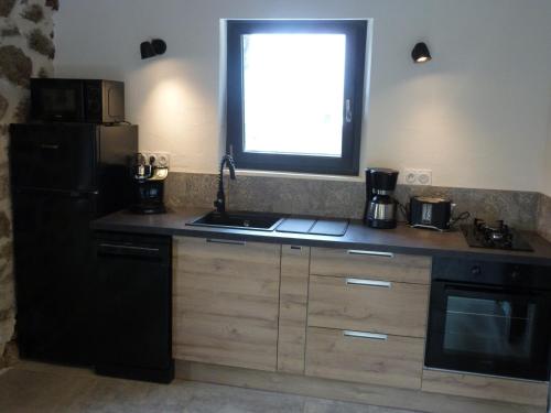 Dapur atau dapur kecil di U Caseddu Di Minnana