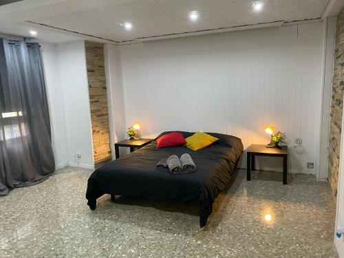 Posteľ alebo postele v izbe v ubytovaní Apartamento Tirant lo Blanc