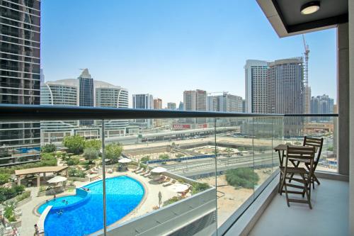 Gallery image of Luxe Apartments near Dubai Mall, Burj Khalifa - Pool, Gym, & Parking by Sojo Stay in Dubai