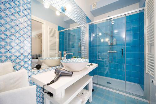Koupelna v ubytování Almaré B&B