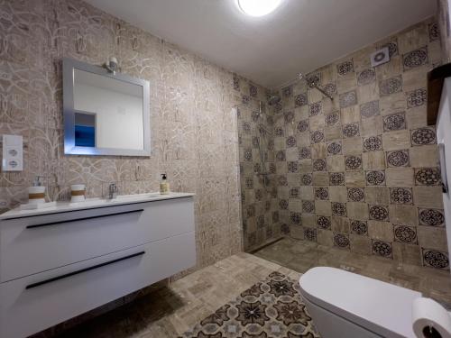 Kúpeľňa v ubytovaní Apartamento Mirador de Torrox