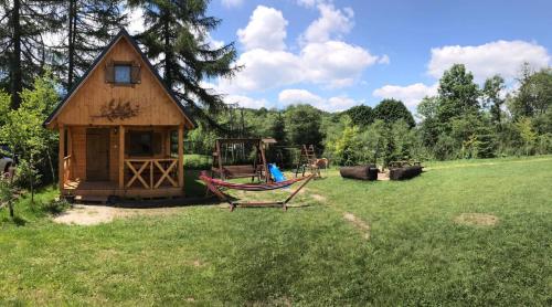 Zahrada ubytování Biesówka