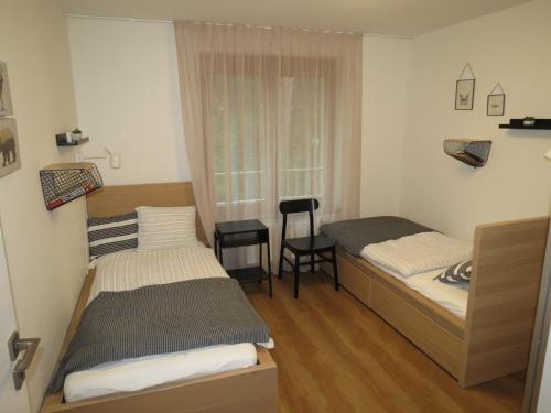Postel nebo postele na pokoji v ubytování Family Apartment Lipno Lake