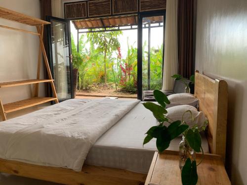 Llit o llits en una habitació de Eagle View Lodge - Kigali