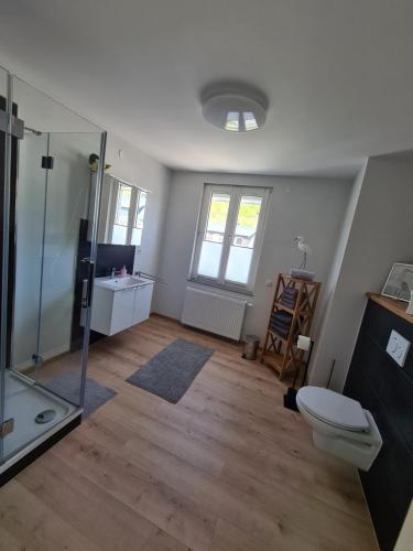 Ванная комната в Ferienhaus Birute