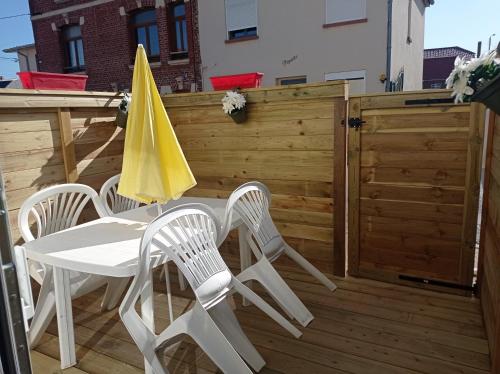 Ban công/sân hiên tại Bienvenue chez Gaëlle