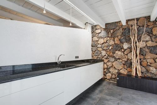 Virtuvė arba virtuvėlė apgyvendinimo įstaigoje La Bodeguita House